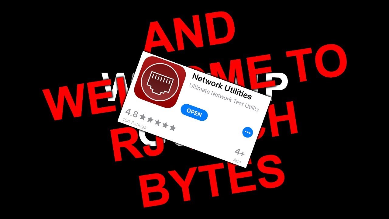 Network Utilities iOS App Review YouTube