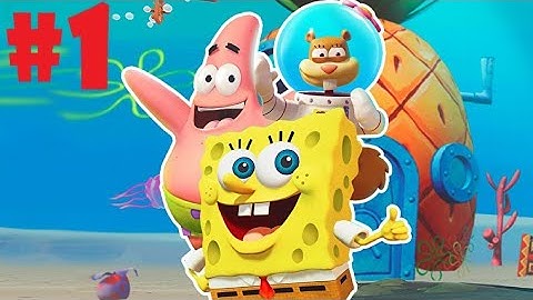 SpongeBob SquarePants: Battle for Bikini Bottom – Rehydrated Gameplay Part 1 (PS4, Xbox One, PC)