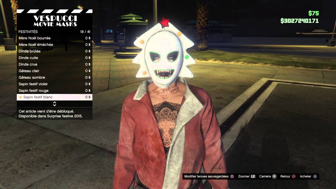 Grand Theft Auto 5 Online Ps4 Nouveau Masque De Noel Youtube Grand Theft Auto 5 Online Ps4 Nouveau Masque De Noel Youtube