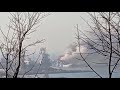 Ще одне відеопідтвердження знищення російського корабля в окупованому бердянську