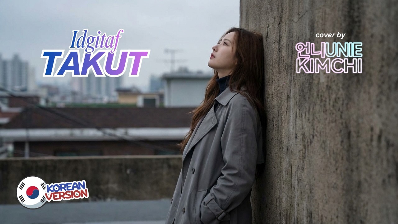 Idgitaf – TAKUT (🇰🇷 Korean Healing Ballad Version) | Cover by UNIE KIMCHI 🥬