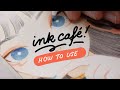 Trying out Kuretake Ink Café at home kit and Karappo pen