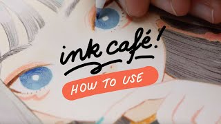 Trying out Kuretake Ink Café at home kit and Karappo pen