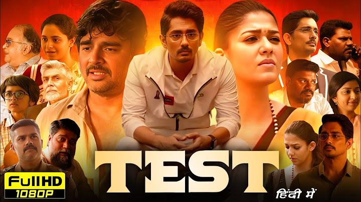 Test Full Movie Hindi Dubbed 2025 | Siddharth | R Madhavan | Nayanthara | Meera J | Reviews & Facts