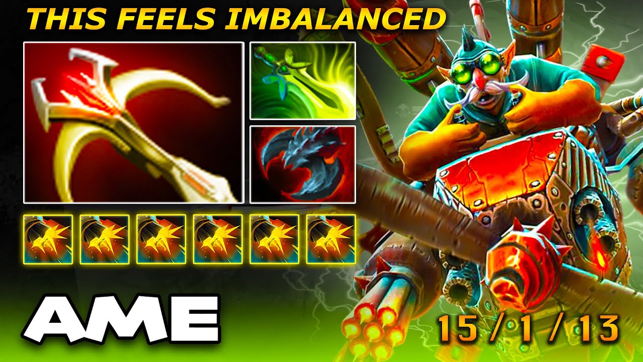 Ame GYROCOPTER [A Tier CARRY 7.35d] - Full Match Dota Class