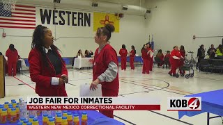 NM prison hosts first of its kind job fair for female inmates