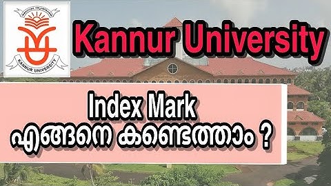 INDEX MARKS | Kannur University Degree Admission 2020|How to calculate your Index Marks|Nutties Blog
