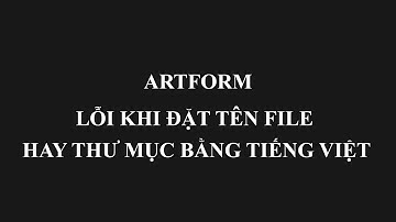 Jdpaint Artform - Lỗi Đặt Tên Tiếng Việt Có Dấu