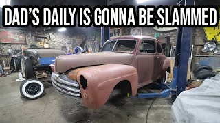 The 1947 Ford Coupe 'Dad's Daily' Drastically Needs To Be Lowered