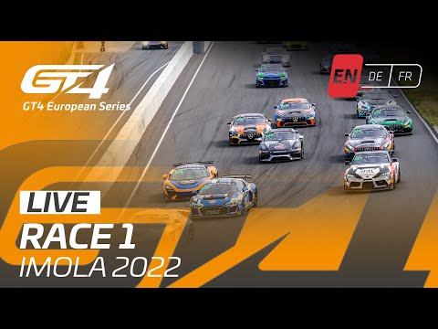 LIVE | Race 1 | Imola | GT4 European Series 2022 (English)