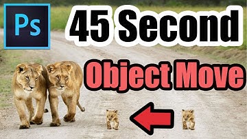 How to Move Objects and People in Photoshop CC (Fast Tutorial)