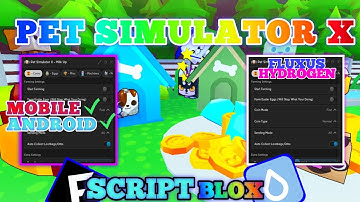 PET SIMULATOR X Script Mobile HOT DOG UPDATE AUTO FARM LEGIT | AUTO HATCH NEW EGG