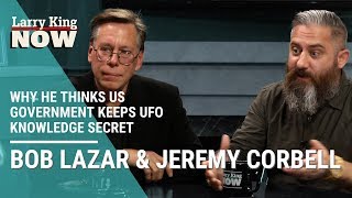 Jeremy Corbell On Why He Thinks US Government Keeps UFO Knowledge Secret