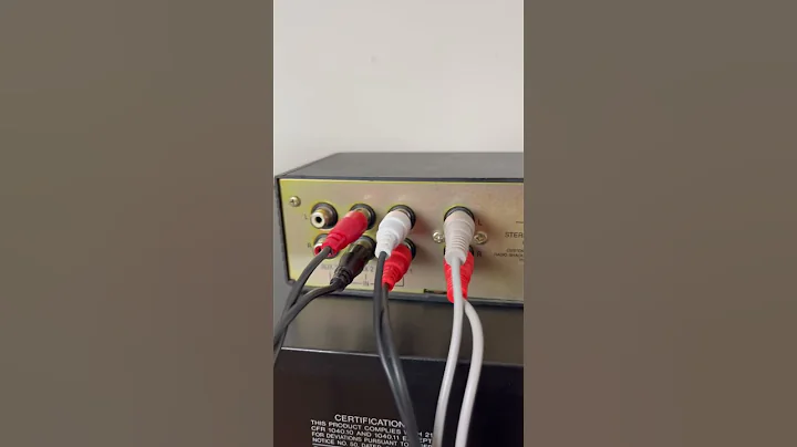 How to EASILY connect two aux devices to your amplifier #audio #amp #audiosetup