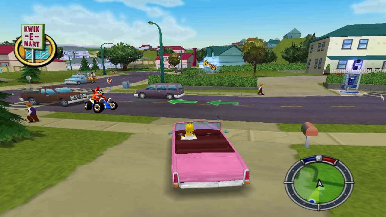 Simpsons hit run steam фото 44