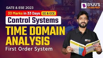 Time Domain Analysis | First Order System | Control Systems (Hindi) | GATE & ESE EE & EC 2023 Exam