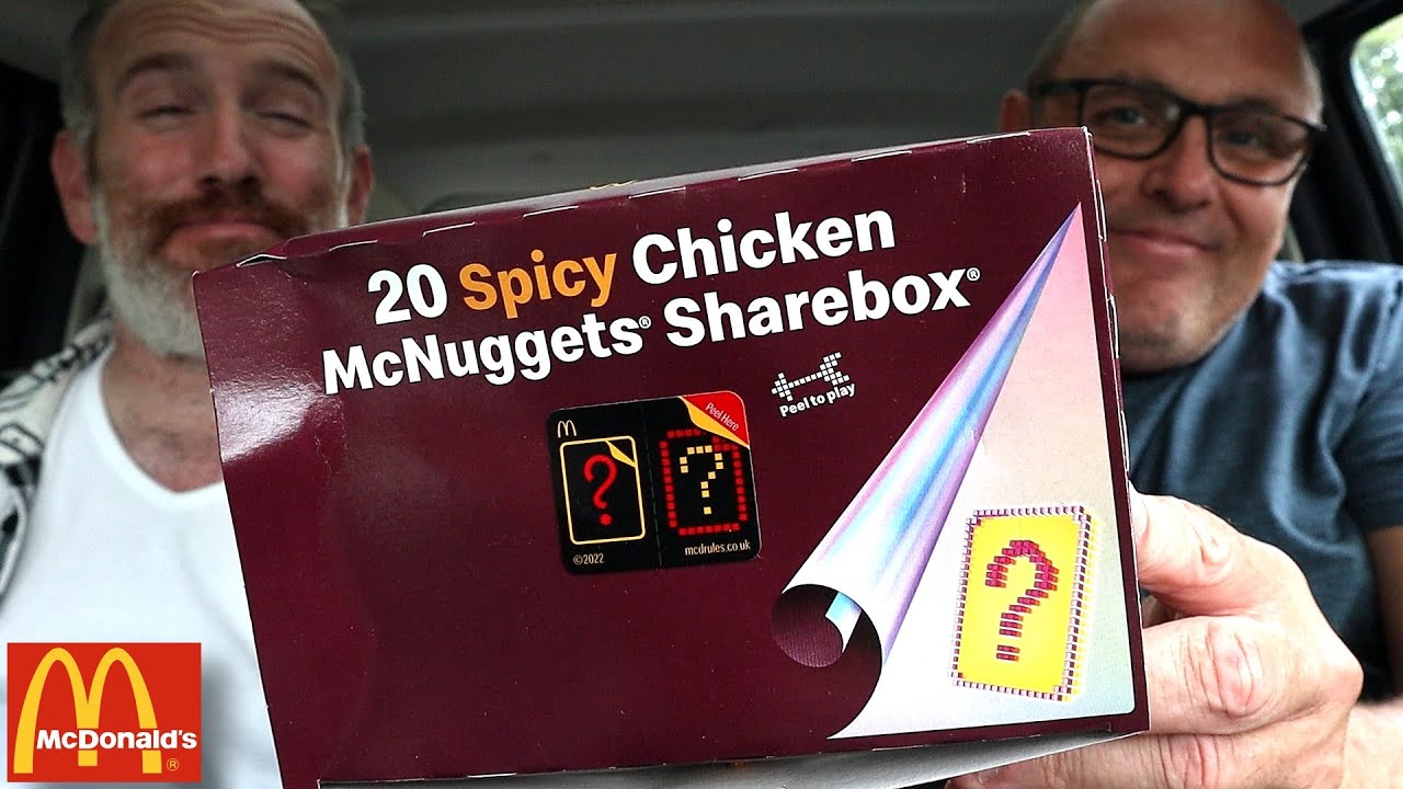 McDonald's NEW Spicy Chicken McNuggets How Spicy Are They ? YouTube