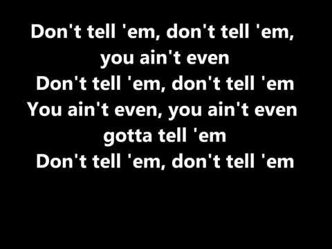 Dont Tell Em - Jeremih ft. YG (Lyrics)