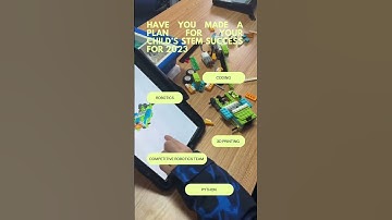 STEM success in 2023 for your kids! #python #robotics #shorts