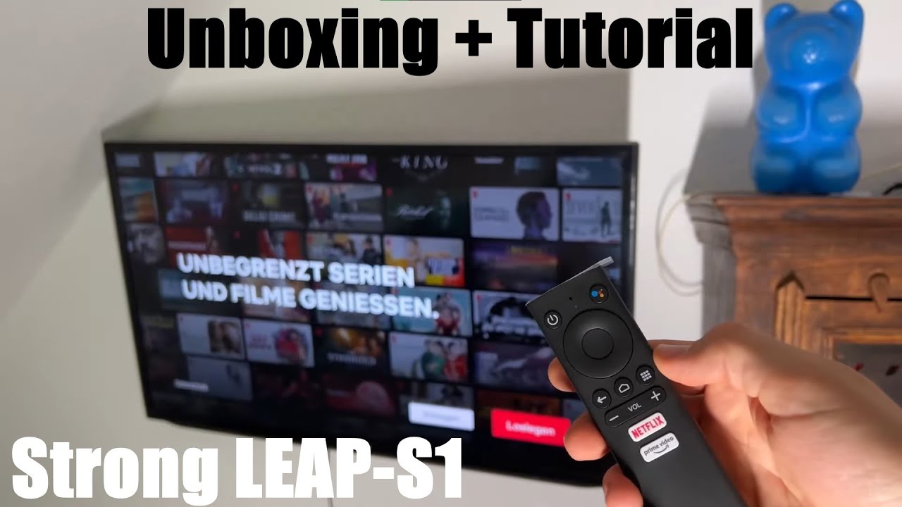 Android to access & Unboxing instructions on TV +5000 your Strong apps - box directly - YouTube LEAP-S1 TV Get