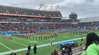 FAMU Pregame Sequence - Florida Classic 2021 (rear view)