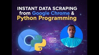 Web Scraping with Python and the Instant Data Scraper Chrome Extension