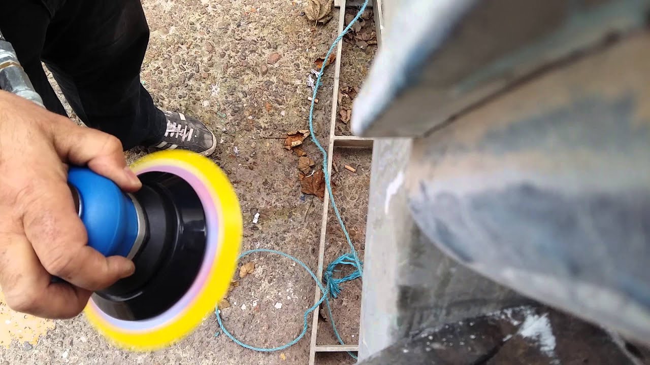 DIY Boat Restoration: Air Sander