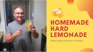 Home Brewed Hard Lemonade (Like Mike