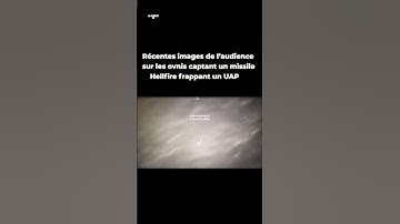 Un missile Hellfire frappant un UAP ! #shorts #hellfire #uap