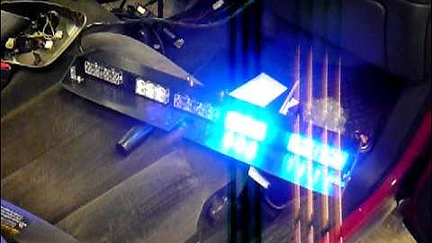 Custom Code 3 Narrowstik LED Dash Light