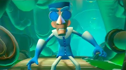 Crash Bandicoot On The Run Part 11: 3 Lab Assistants Defeated & Sewer or Later Time Trial (NEW)