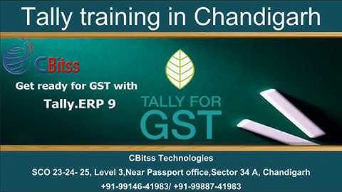 tally training in Chandigarh