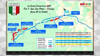 7a Etapa Arranque Ruta San Luis Potosí - Durango. La Carrera Panamericana 2022.