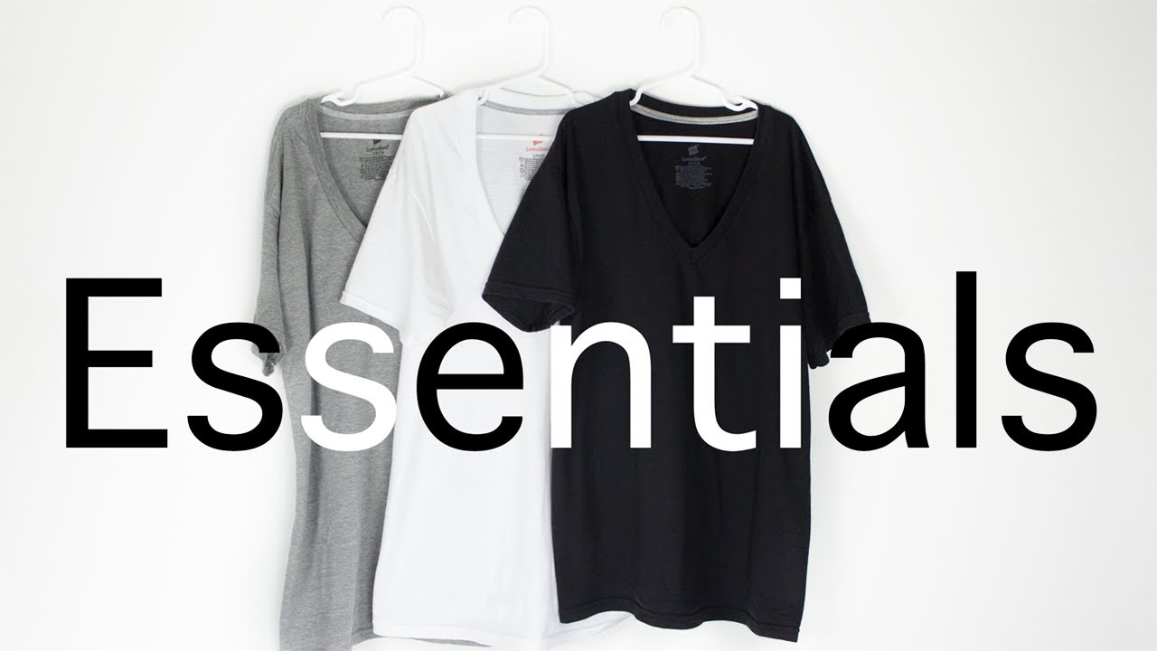 TOP 7 MINIMALIST WARDROBE ESSENTIALS - YouTube