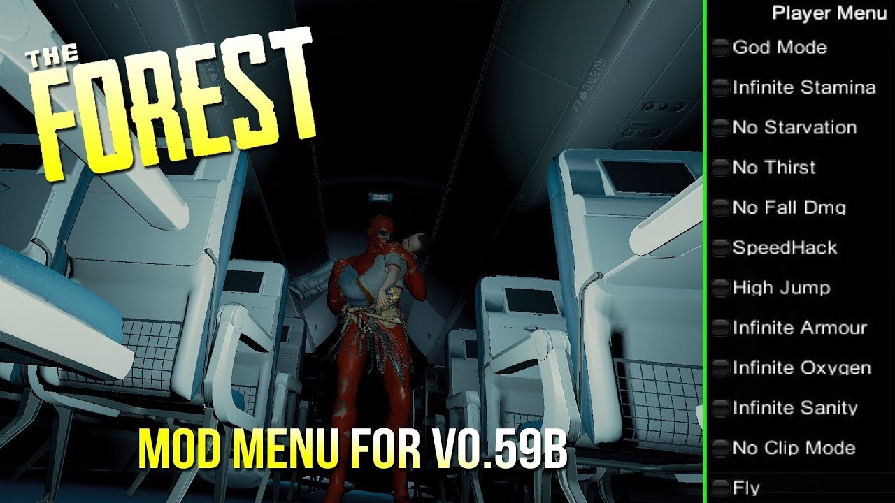 the forest .73 mod menu the forest .73 mod menu