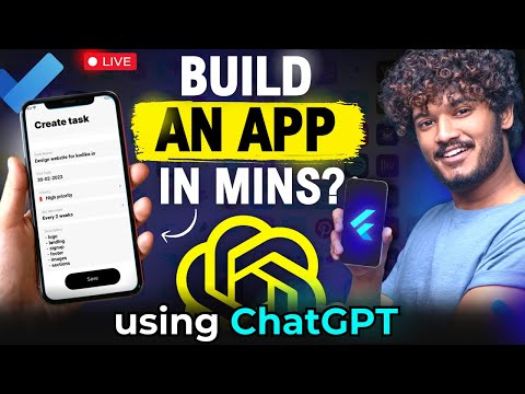 How ChatGPT Built My ToDo App in Minutes? 🤯 (Pros and Cons) | App Development Project - LIVE