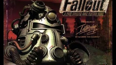 First Fallout game intro cinematic with Ron Perlman