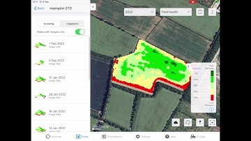 Navigating field layers with FieldView
