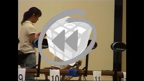 Yohei Oka (岡要平) SloMo Former Pyraminx World Record Average (4.39) Solve 3