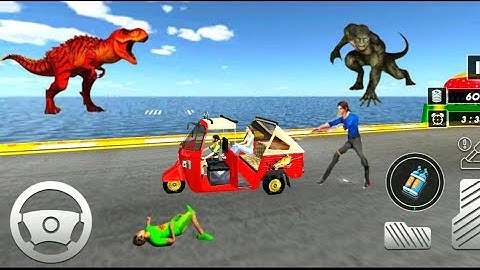 Auto Rickshaw Driving Simulator👮‍♂️🛺Tuk Tuk Auto Rickshaw Stunt Auto Rickshaw Androids Gameing #31