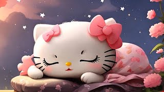Hello Kitty, cartoon lullaby for children, bedtime music