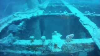 Затонувшее судно Розали Моллер (Rosalie Moller wreck) 04.04.2014