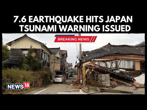 BREAKING: Massive 7.6 Earthquake Hits Japan | Tsunami Warning Issued By JMA | News18 | N18G Episode cover
