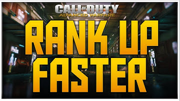 HOW TO "RANK UP FASTER" IN AW! - 200K XP Game! (COD AW Rank Up Faster!)