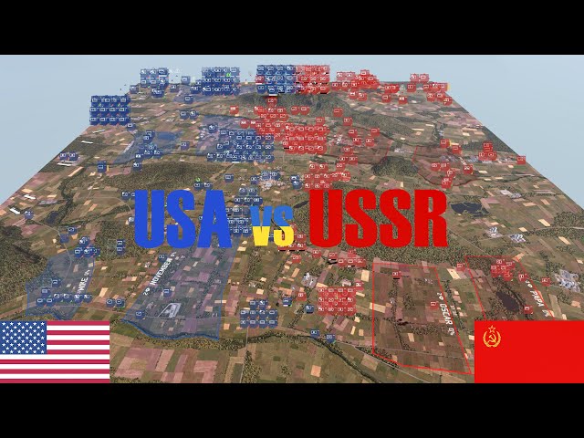 40.000 USA ARMY vs 40.000 USSR ARMY | WARNO class=