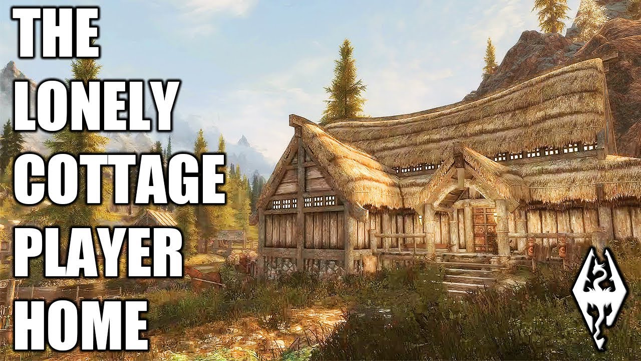 THE LONELY COTTAGE: Collectors Player Home- Xbox Modded Skyrim Mod Showcase