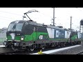 Электровозы Siemens Vectron на ст. Санкт-Пёлтен / Siemens Vectron locomotives at St. Pölten station