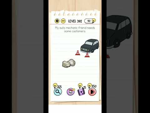 Brain Test Level 392 Walkthrough