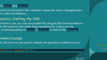 Validating XML Elements with XSD: Ensuring Either Edit or Delete Exists