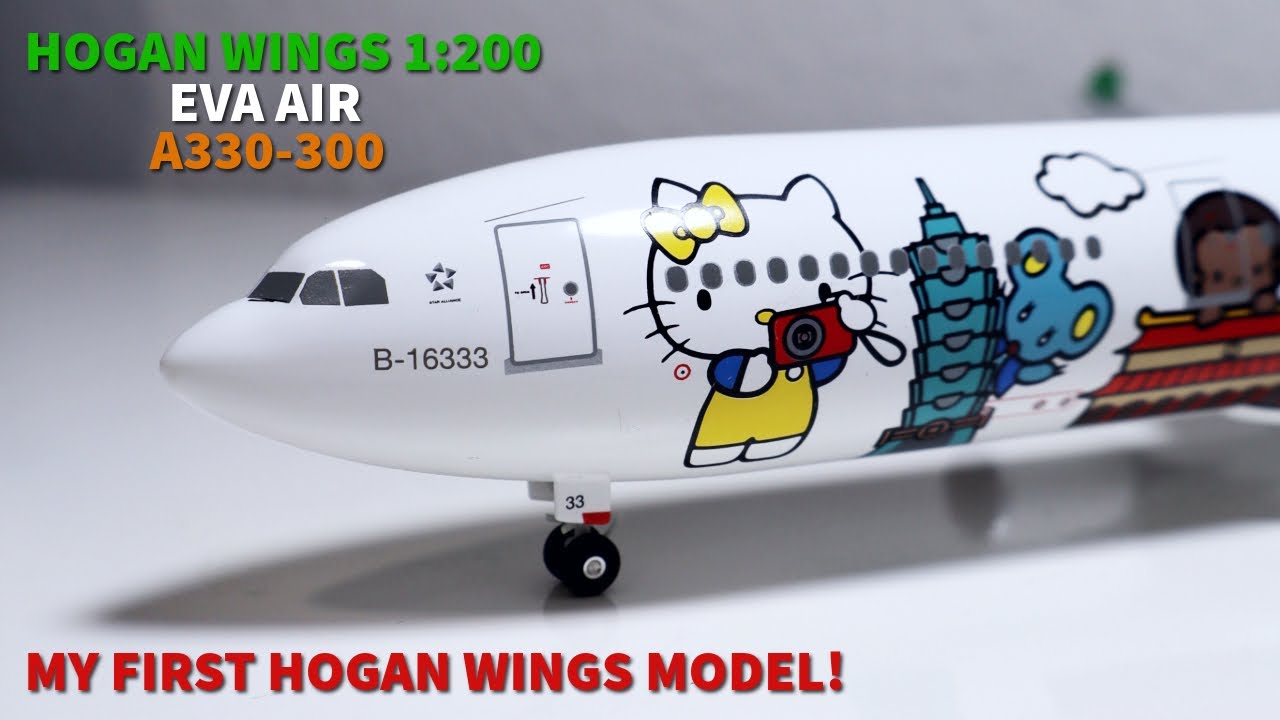 EVA AIR A330-300 1/200 ハローキティ hogan EVA AIR A330-300 1/200 ハローキティ hogan Hogan EVA Air A330